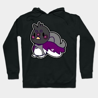 pride birb- Asexual Variant Hoodie